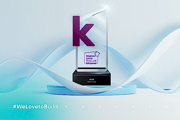 İnsana<br>Saygı Ödülü'nü<br>kazandık!